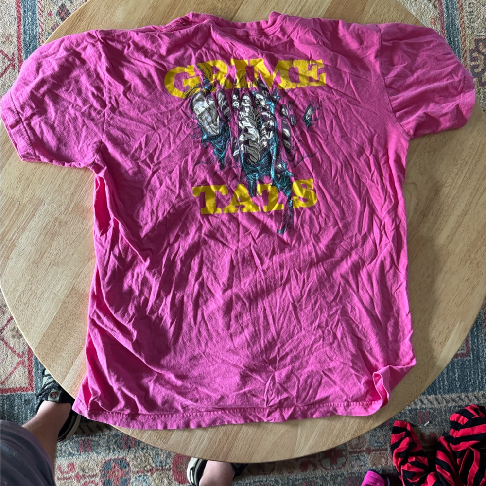Men’s XL gently warn Grimes tattoo vintage tee